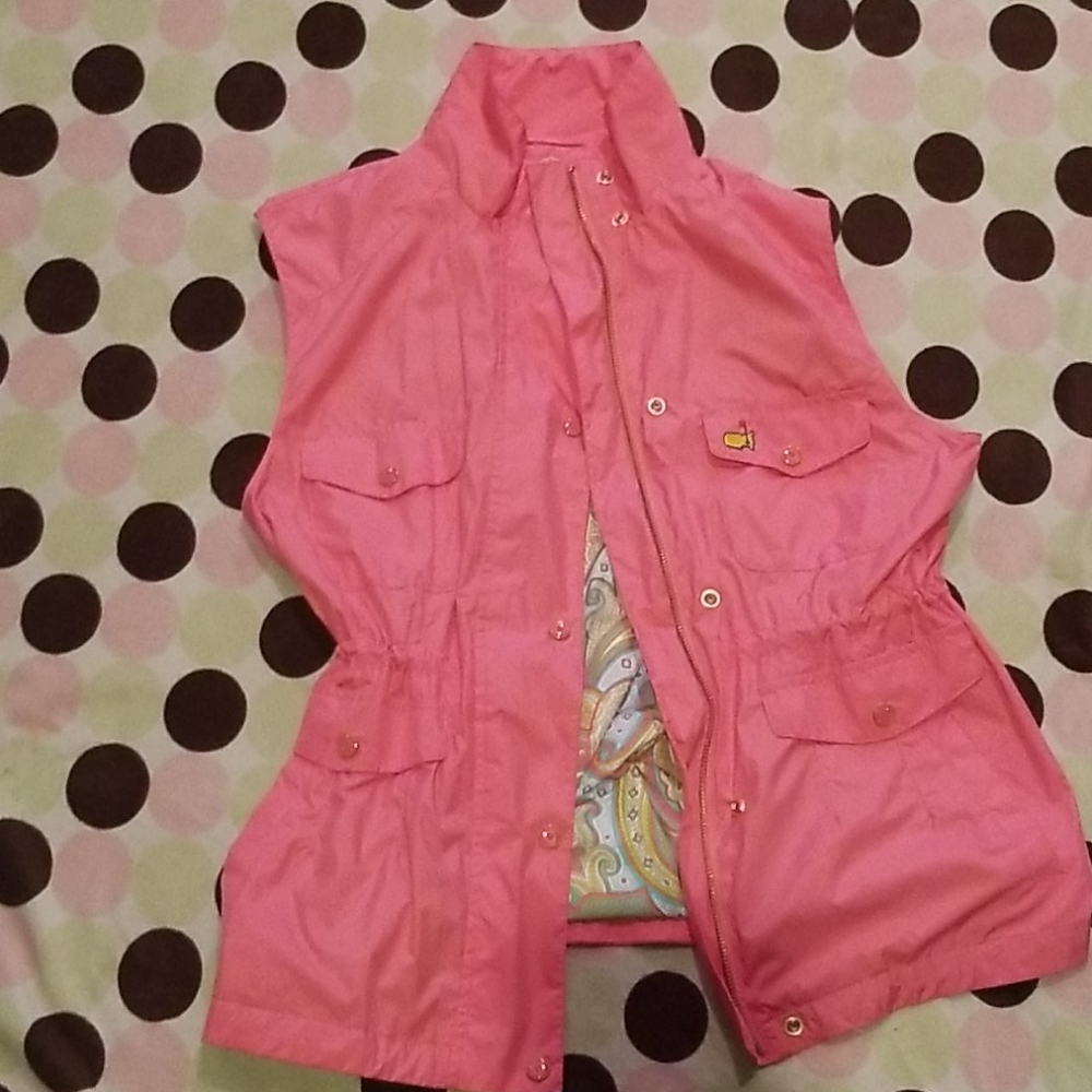 New With Tags*Master's Logo*Golf*Pink*Vest